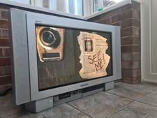 Panasonic 28" Quintrix TX-28PS1 CRT TV Vintage Television Gaming