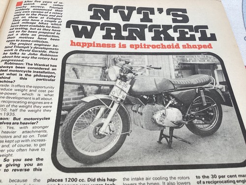 Norton wankel rotary - wankel, period