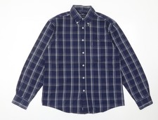 Ben Sherman Mens Blue Plaid