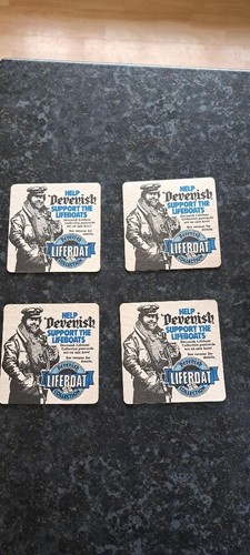 Vintage devenish beer mats - vintage,