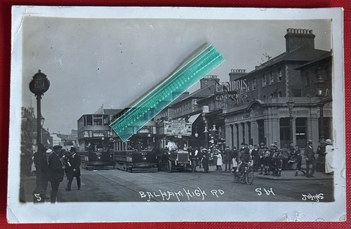 Balham high road trams - road, s.w,