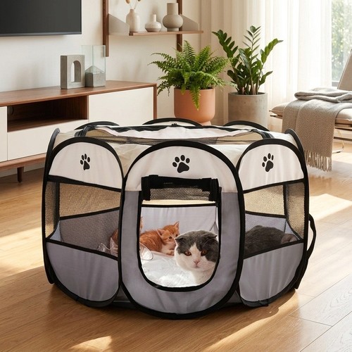 Portable pet playpen puppy - portable,