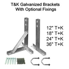 T&K Wall Mount Galvanised