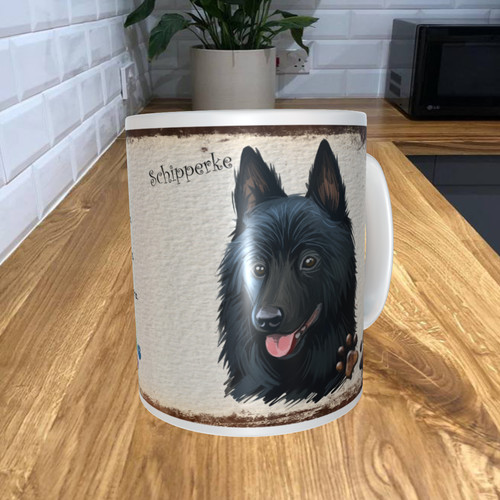 Schipperke 11oz coffee mug - coffee, my