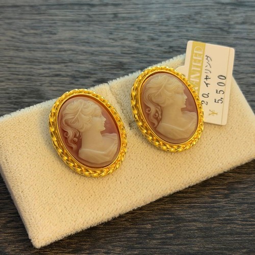 Cameo design gold - design, tone