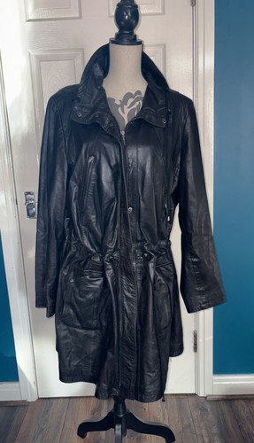 Woodland leather jacket - woodland, size