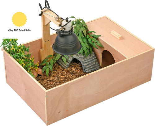Small wooden tortoise - small,