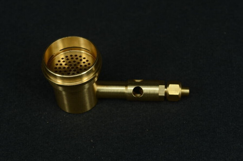 Gas burner for live steam - burner,