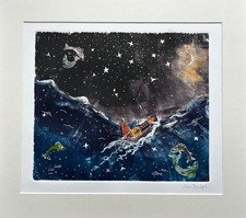 VIBRANT OIL PAINTING BY IAN