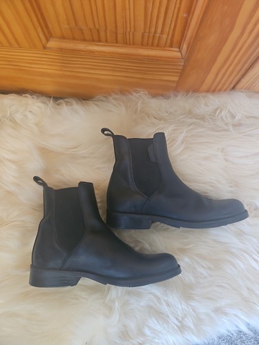 Aigle black 100 - black, leather