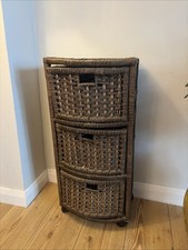 Rattan Wicker Woven Brown 3