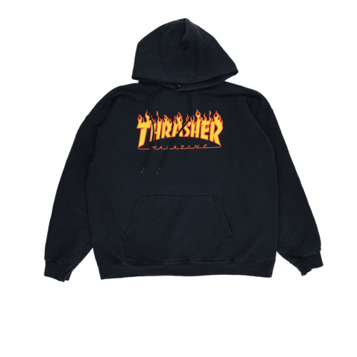 Thrasher men black long - thrasher,
