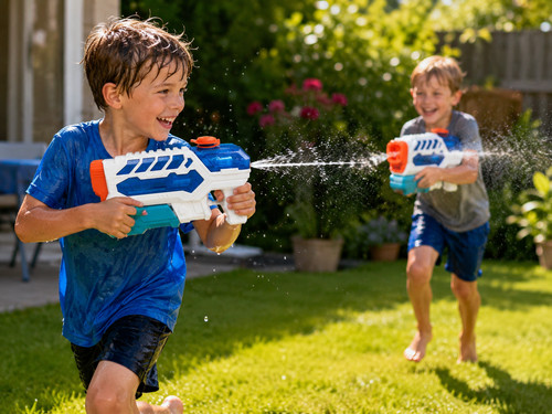 Water blaster toy pump action - blaster,