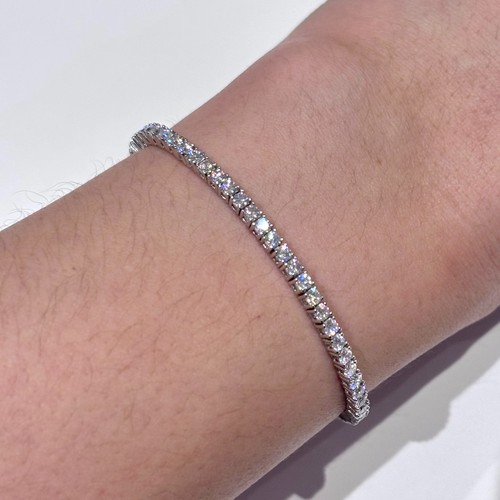 2mm moissanite tennis bracelet - 2mm,