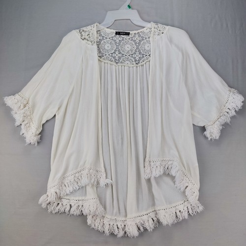 Shein cardigan womens white - womens, os