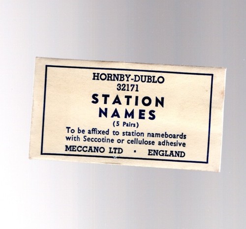 Hornby dublo packet station - dublo, of