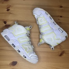Nike Air More Uptempo Light Citron Trainers Size 7.5 UK DM3035-100