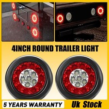 Led light round rear stop - light,