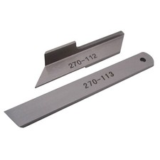 270-112+270-113 Upper & Lower Knife FOR RIMOLDI 27,327,527,627 Serger Sewing