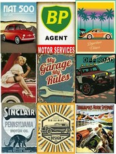 car and motor related, retro