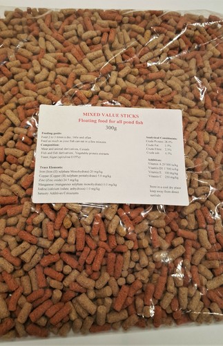 Pond fish food - pond, variety