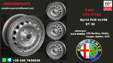 4 alloy wheels Alfa Romeo 6x14