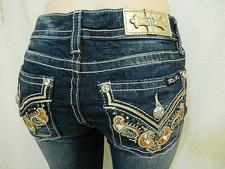 NWT  Miss Me M3316B Paisley