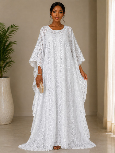 High quality white - high, lace