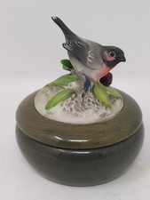 1995 ARDLEIGH ELLIOT MUSICAL BOX BULLFINCHES MIDSUMMERS NIGHT DREAM