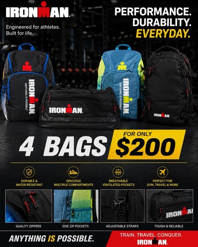 Ironman duffel bag large 20l - ironman,