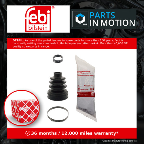 Joint boot fits suzuki - cv,