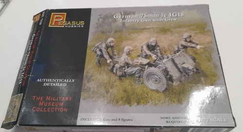 Pegasus hobbies german 75mm - hobbies,