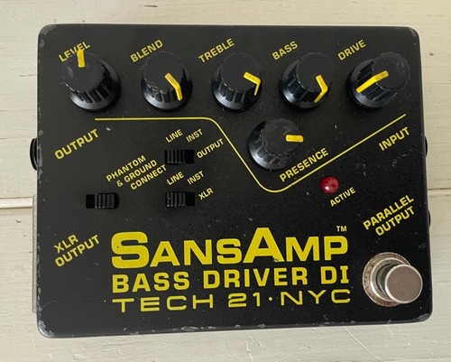 Sansamp tech21 bass driver - sansamp,