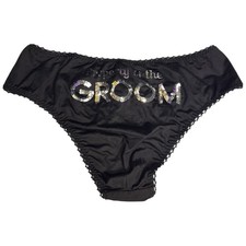 Victoria's Secret Panties Property of the Groom Bridal I Do Bride Lace S