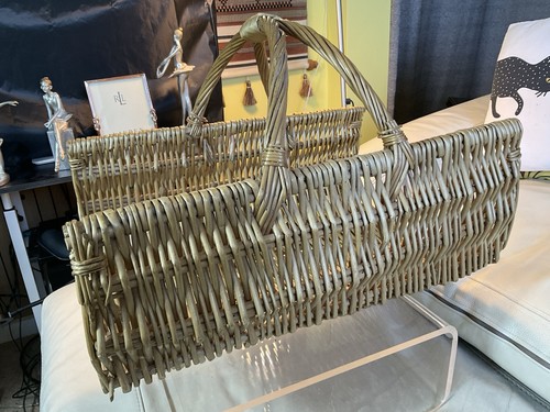 Hand woven wicker - woven, for