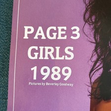 The Sun Page 3 Calendar 1989