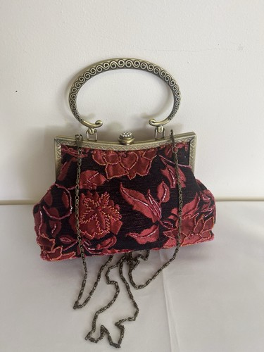 Leko london red black rose - red,