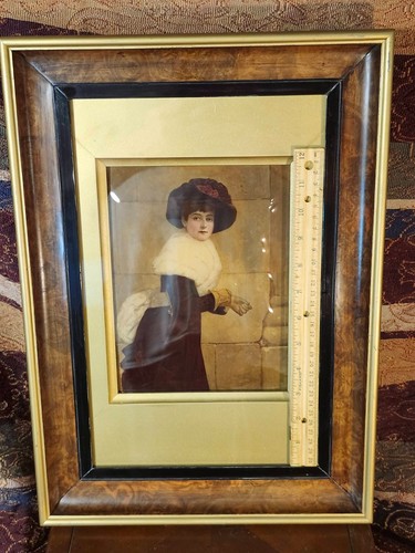 Original victorian crystoleum - original,