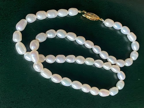 Vintage white freshwater - vintage,