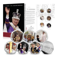 King Charles III Coronation - A Day to Remember 6 Silver Coin Commemorative Set