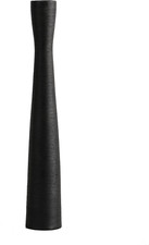 Black floor vase - black,