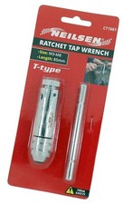 M3-M8 Reversible T Bar Handle Ratchet Tap Wrench Holder For Tap And Die Set