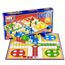 Ludo Traditional Board Game Classic Family and Kids Game Play Set