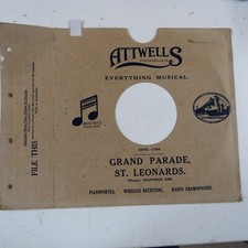 10" 78 rpm gramophone record