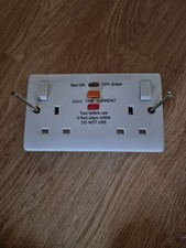 13A RCD Double Socket 30mA