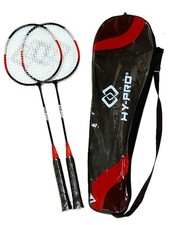 Hy-Pro 2 Player Badminton Set - 2 x Rackets & Bag