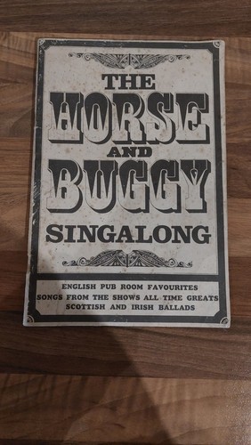 The horse buggy singalong - horse,