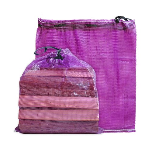 Mesh firewood bags 24 - mesh,