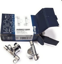 Roca Senso and Giralda Removable Easy Release Toilet Seat Hinges (Pair) AI002100