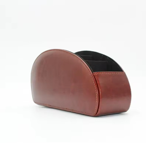 Grid leather organizer - grid, pu